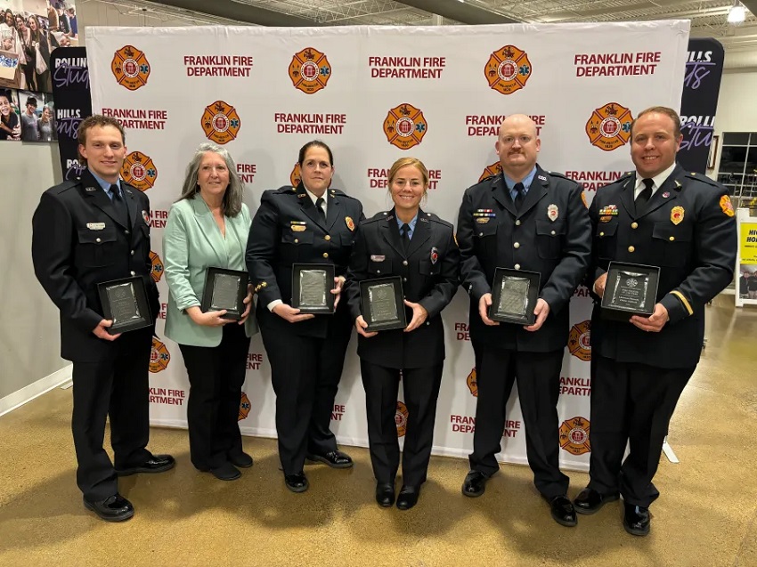 Franklin Firefighter Honored with Medal of Valor for Heroic Rescue ...